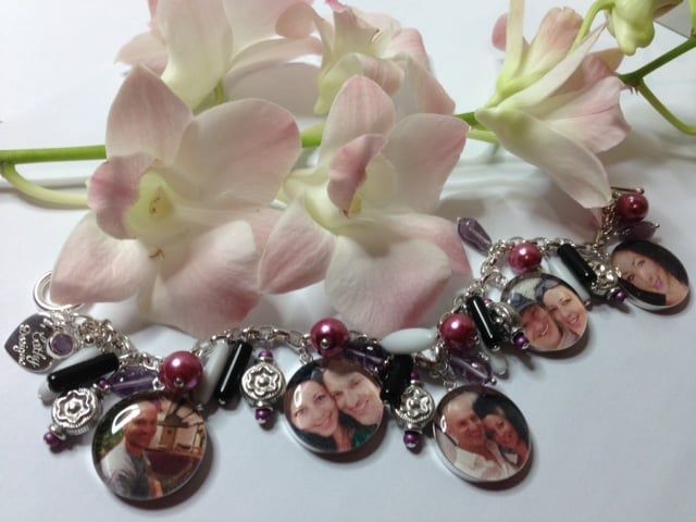 Personalised deals charm bracelet